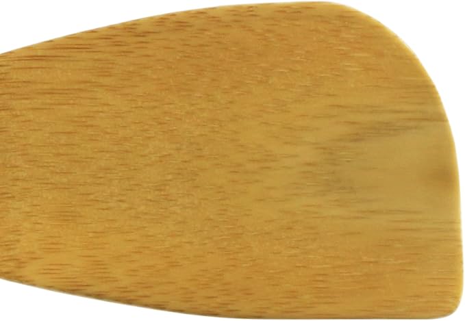 Bamboo Turner 10 in (255mm), Smoked Bamboo, Kitchen Utensils, Lightweight Flipper, Susutake, Made in Japan