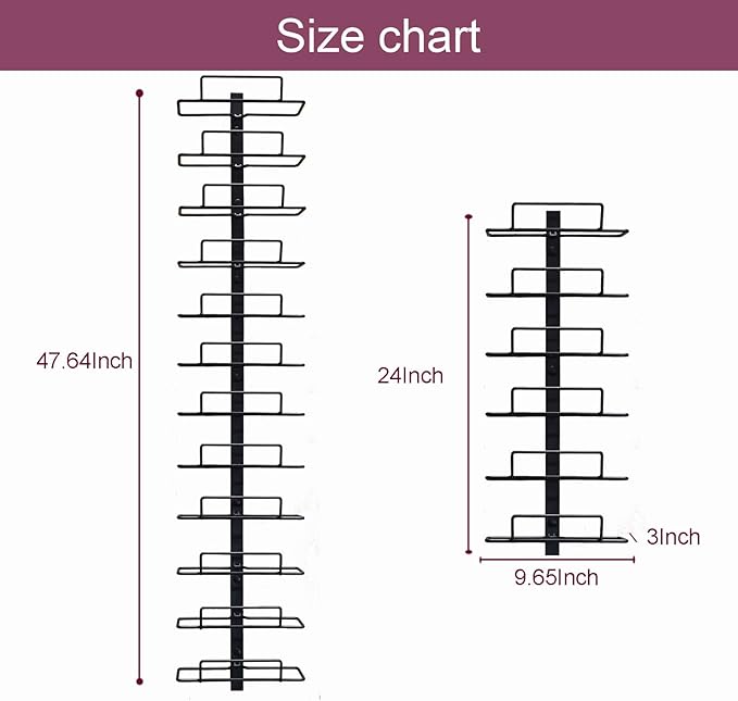 Modern Wall Mounted Wine Rack, Black Metal 24-Wine Bottle Holder for Wall Storage Display, Vertical Space Saving Design for Home Bar, Kitchen, Restaurant