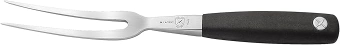 Mercer Culinary Genesis 10-Piece Forged Knife Set with Case, Steel/Black