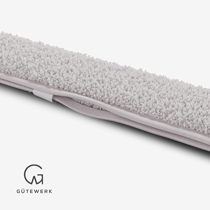 G횥TEWERK 2횞 Microfibre Cloths ??Accessory for 11" Squeegee ??Lint-Free, Streak-Free Cleaning for Car, Home, Kitchen, Windows & Glass ??Cloths Only, Squeegee NOT Included