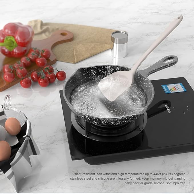 AOTHOD Silicone Cooking Utensils Set - 446째F Heat Resistant Kitchen Utensils,Turner Tongs,Spatula,Spoon,Brush,Whisk,Kitchen Utensil Gadgets Tools Set for Nonstick Cookware,Dishwasher Safe (BPA Free)