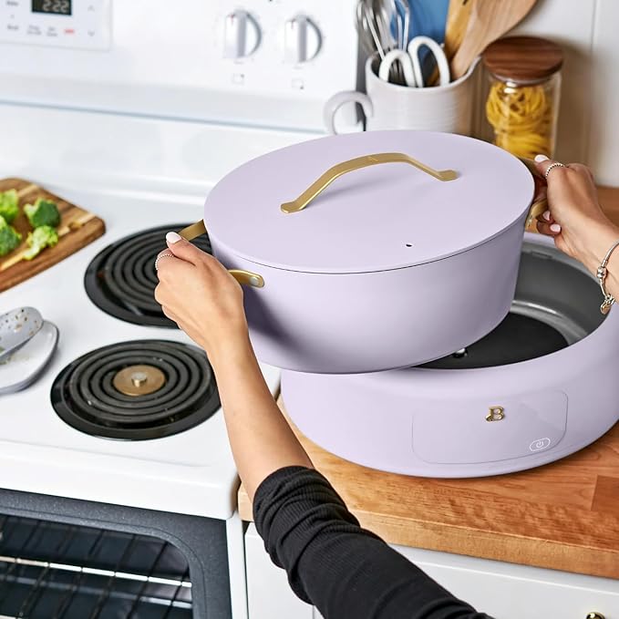 Beautiful 10-in-1 6 Qt Multi-Cooker with LED Digital Display ??Multi-Function Appliance for Rice, Steam, Slow Cook, Sear, Roast & Daily Meals, Nonstick Pot, Space-Saving Solution for Kitchen Cooking