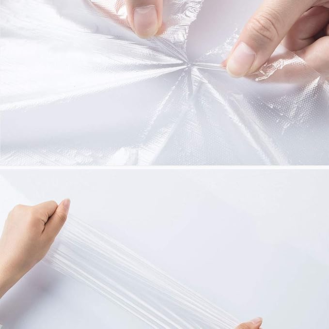 Pinshion Food Storage Bags - 16 x 20 Plastic Produce Bags, Clear, 350 per Roll - Ideal for Fruits, Vegetables, Bread and Groceries