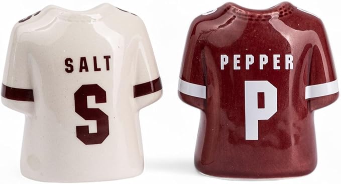 The Memory Company | Licensed NCAA Team Jersey Salt n Pepper Shakers