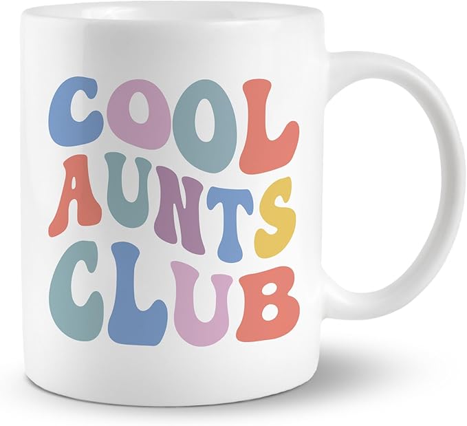 Christmas Birthday Gifts For Aunt From Niece Nephew, Cool Gifts For Aunt Coffee Mug Ceramic, Aunt Auntie Birthday Gifts, Promoted To Aunt Mug Cup Tea Cup 11oz