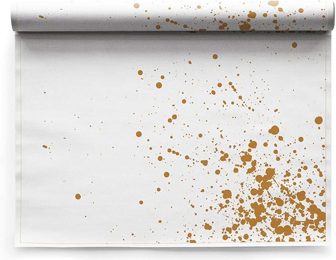 MY DRAP PLACEMAT (12 Pack, Linen Golden Splash)