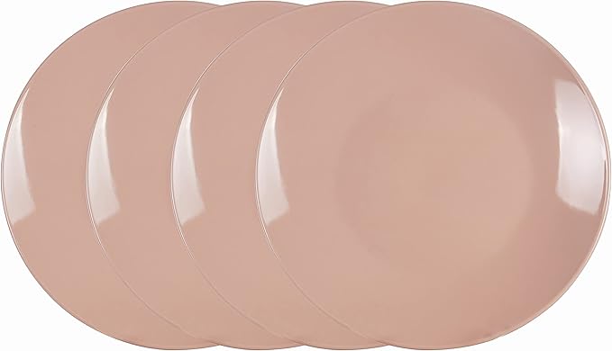 Color Wave Stoneware Dinnerware Set (16pc Set, AutumnBeige)