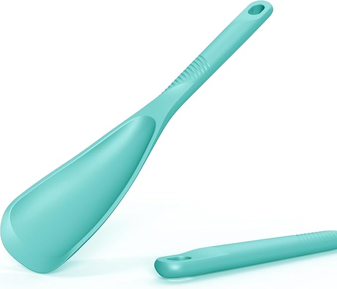 Silicone Cooking Utensils Set - 600째F Heat Resistant, Nonstick Kitchen Utensil Set with Spatulas, Spoons, Whisk, Tongs, BPA Free, Dishwasher Safe (Teal)