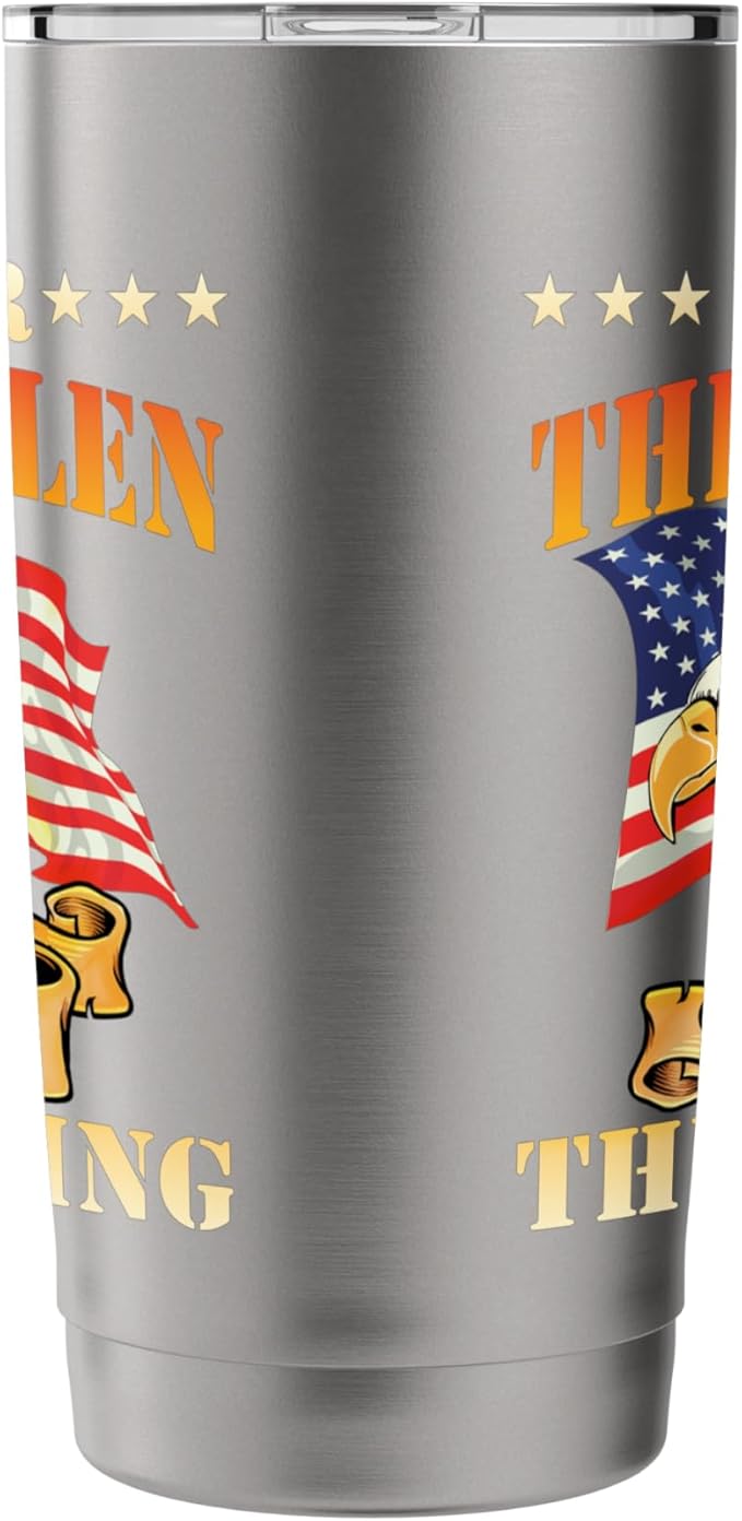 Honor The Fallen Thank The Living - Patriotic Memorial Day Stainless Steel Insulated Tumbler