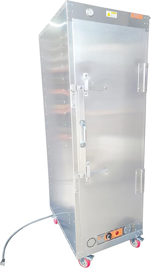 HeatMax 6 Foot Fully Insulated Commercial Food Warmer Holding Cabinet for Full Size Sheet Pans, Churches, Schools, Catering, Fully Assembled, Made in USA with Service and Support, 120V Plug