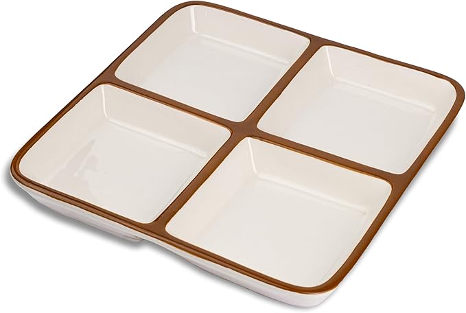The Memory Company | Licensed NFL 4-Section Ceramic Plate