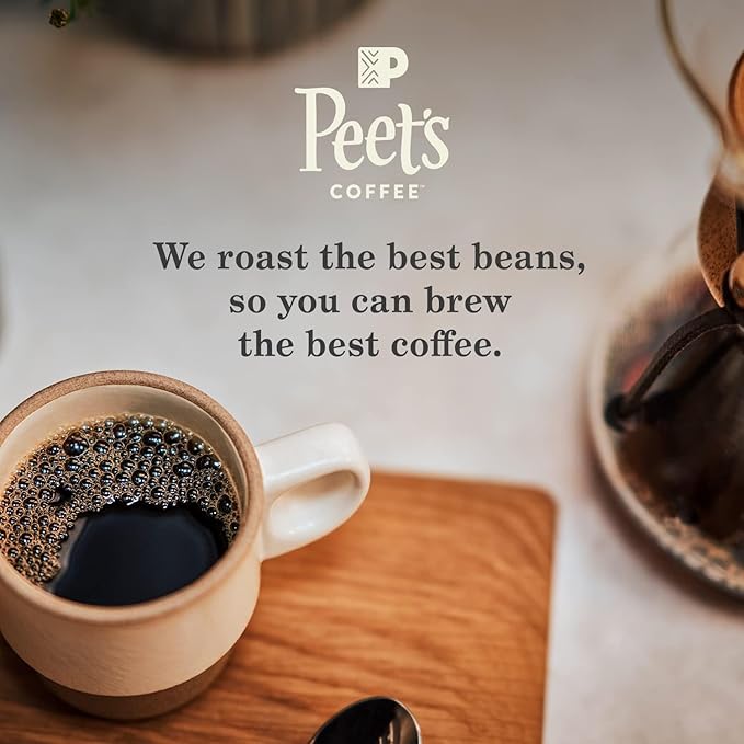 Peet's Coffee, Dark Roast Ground Coffee - French Roast 28 Ounce Bag