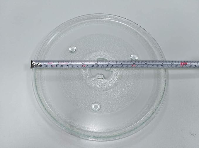 10-1/2" (270mm) Microwave Turntable Plate Microwave Cooking Tray Compatible for Hamilton Beach 252100500497 HB-P90D23 HB-P90D23A HBP90D23 Emerson P23 Magic Chef MCM990ST