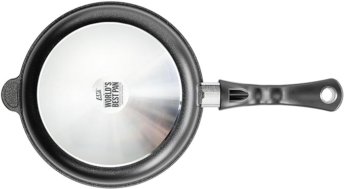 AMT Gastroguss The World쨈S [.] Casserole Frying pan for Induction, Diameter 24 cm, Height 7 cm, die-cast Aluminium, Lotan짰 Non-Stick Coating for Fat-Free-Frying, AMZN-I-724-US