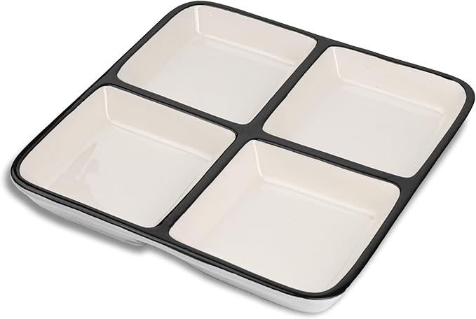 The Memory Company | Licensed NFL 4-Section Ceramic Plate