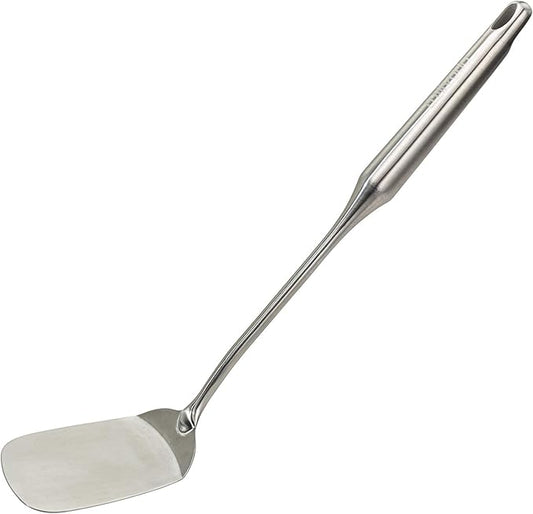 Stainless Steel Cooking Spatula,15 Inch Metal Turner, Kitchen Slotted Flipper For Grills, Camping BBQ?셲, Frying Pancakes, Burgers, Large Cookware For the Professional Chef