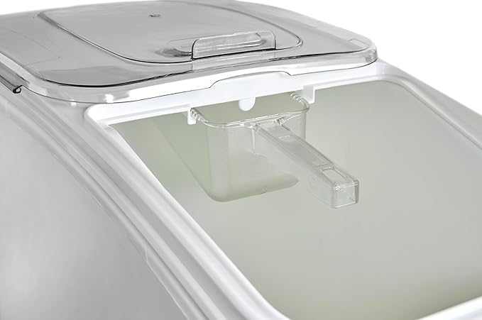 Mobile Ingredient Bin - 27 Gallon/430 Cup Capacity - Holds Up To 191 lbs. of Sugar or 129 lbs. of Flour - NSF (29A-003)