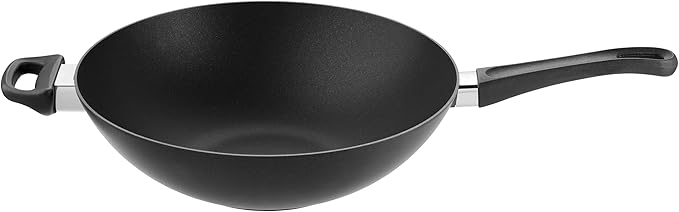 Scanpan Classic Induction 12 1/5 Inch Nonstick Wok ??Compatible with All Cooktops, Induction Ready, Metal Utensil Safe, Oven Safe to 500째F, Dishwasher Safe