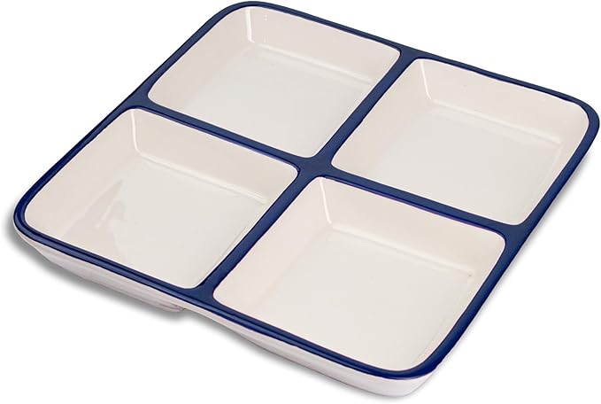 The Memory Company | Licensed NFL 4-Section Ceramic Plate