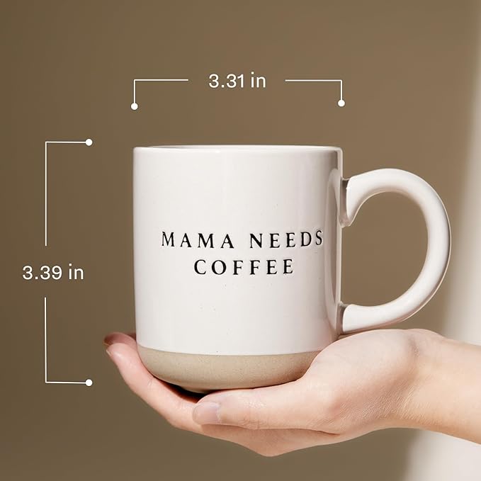 Sweet Water Decor Stoneware Coffee Mugs | Dad Mug | Novelty Coffee Mugs | Microwave & Dishwasher Safe | 14oz Tea Cup | Father's Day Gift (Best Dad Ever)