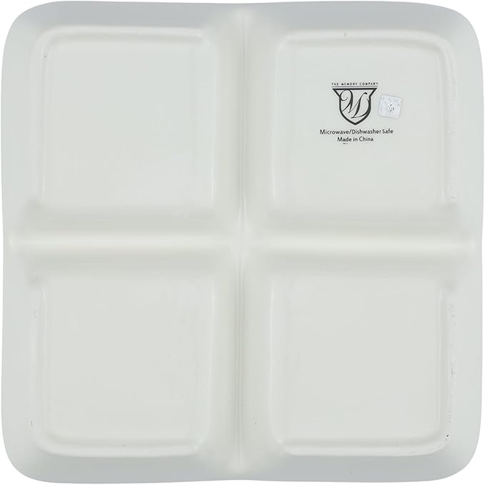 The Memory Company | Licensed NFL 4-Section Ceramic Plate