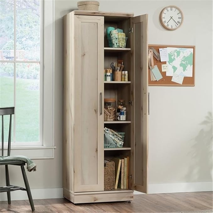 BOWERY HILL Engineered Wood Storage Cabinet in Pacific Maple
