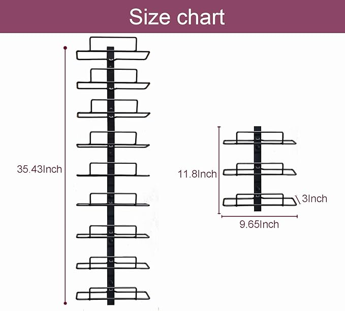 Modern Wall Mounted Wine Rack, Black Metal 9-Wine Bottle Holder for Wall Storage Display, Vertical Space Saving Design for Home Bar, Kitchen, Restaurant