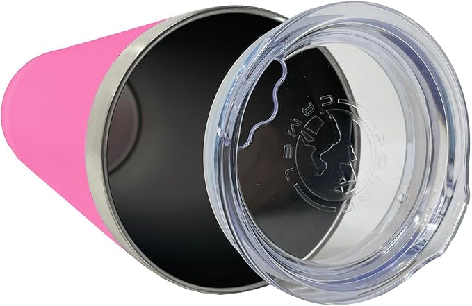 LaserGram 22oz Vacuum Insulated Skinny Tumbler, Gardening, Personalized Engraving Included (Pink)