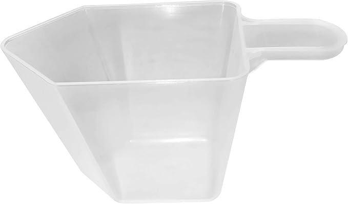 Supplement and Supply 5 Oz. (2/3 Cup | 150 mL) Scoop for Coffee, Protein Powder, Pet Food, Spices, Grains and Dry Goods ??Plastic Food-Grade, BPA-Free Measuring Cup (Pack of 1)