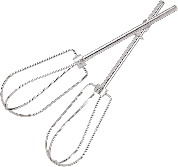 Hand Mixer Beaters Attachments for KitchenAid W10490648, KHM5APWH7, PS4082859