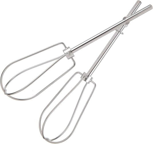 Hand Mixer Beaters Attachments for KitchenAid W10490648, KHM5APWH7, PS4082859
