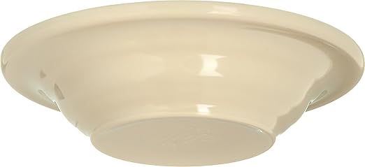Carlisle FoodService Products Mingle Reusable Plastic Bowl Fruit Bowl with Pottery Style for Home and Restaurant, Melamine, 4.5 Ounces, Smoke