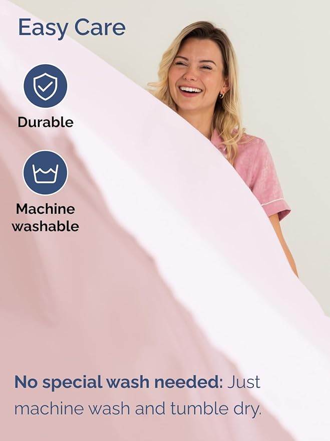 Extra Deep Pocket Split King Sheets - 5 Piece Breathable & Cooling Bed Sheets - Hotel Luxury Bed Sheet Set - Soft, Wrinkle Free & Comfy - Easily Fits Extra Deep Mattresses - Lavender Pink Sheets Set