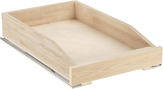 LOVMOR Pull Out Cabinet Organizer 13쩍?쓂 x 21?쒭, Cabinet Pull Out Shelves with Soft Close, Pull Out Shelf, Cabinet Drawers Slide Out for Kitchen Base Cabinets