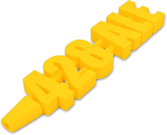 Custom Beer Tap Handle, Personalized Keg Handle for Kegerator and Craft Beers, Suitable for Home Brew, Bars, Kegs and Drafts - Yellow