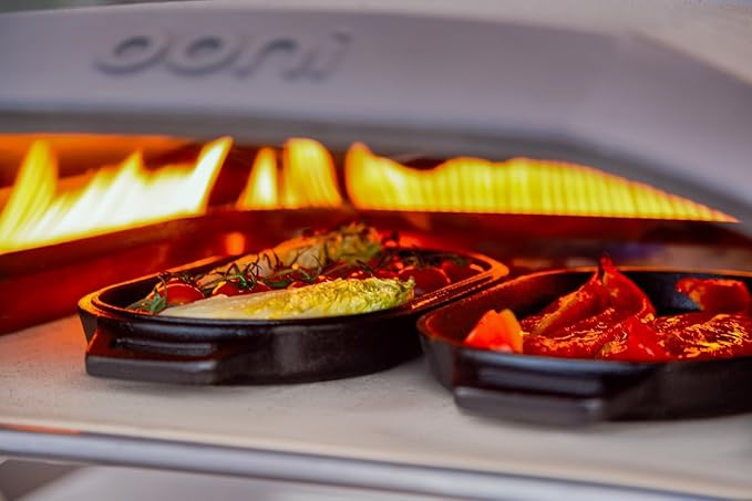 Ooni Koda 16 Natural Gas Pizza Oven - Essentials Pizza Oven Bundle - Includes 14" Perforated Pizza Peel