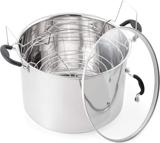 Prep?줟?줓ook by McSunley 21.5Qt Induction Stainless Steel Water Bath Canner