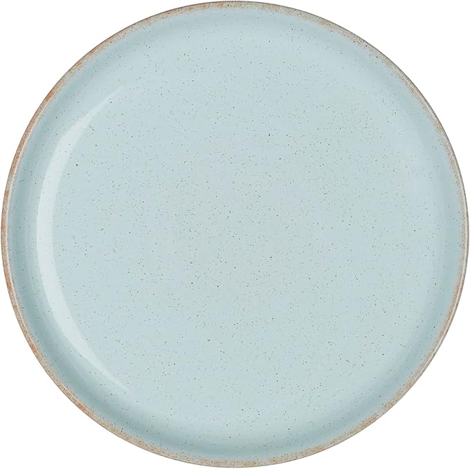 Denby Heritage Pavilion Medium Coupe Plate Dia. 210X25 Mm Light Blue