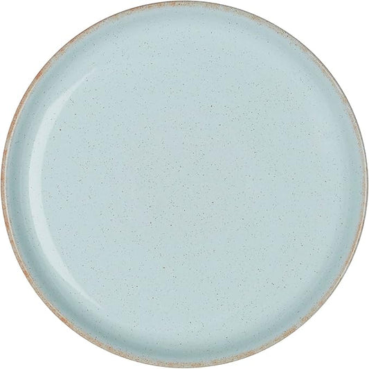 Denby Heritage Pavilion Medium Coupe Plate Dia. 210X25 Mm Light Blue