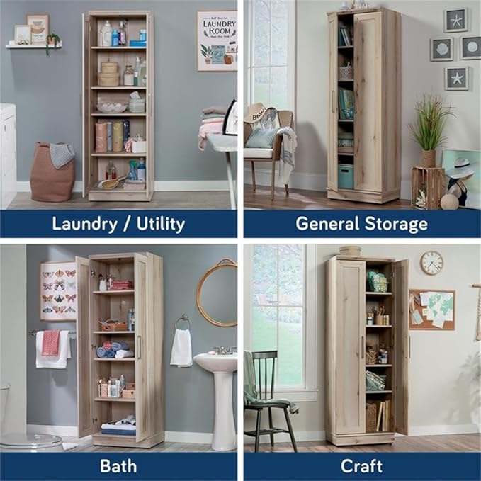 BOWERY HILL Engineered Wood Storage Cabinet in Pacific Maple