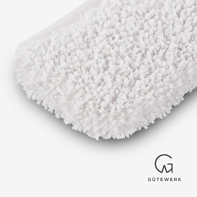 G횥TEWERK 2횞 Microfibre Cloths ??Accessory for 11" Squeegee ??Lint-Free, Streak-Free Cleaning for Car, Home, Kitchen, Windows & Glass ??Cloths Only, Squeegee NOT Included