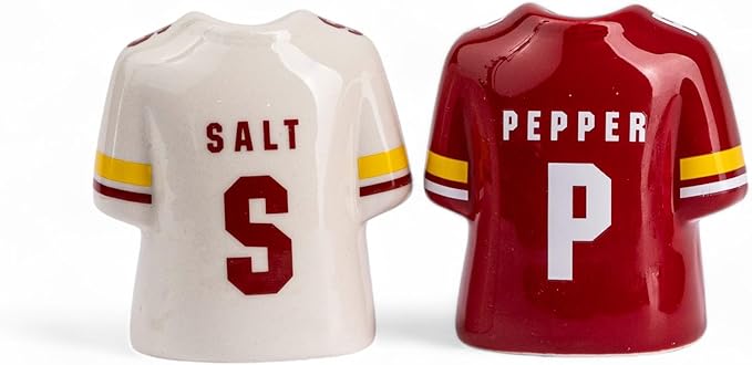 The Memory Company | Licensed NCAA Team Jersey Salt n Pepper Shakers
