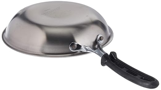 Vollrath Tribute 3-Ply 8" Fry Pan, 8 in, Silver