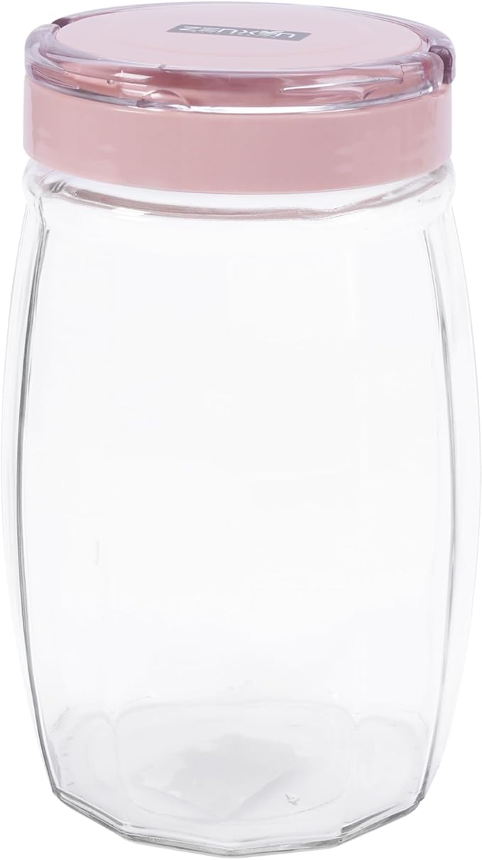 1.8L Food Storage Jars with Lids - Organize Flour, Oats, Pasta, Tea, Coffee Beans & Dry Goods - Individual Pantry Container