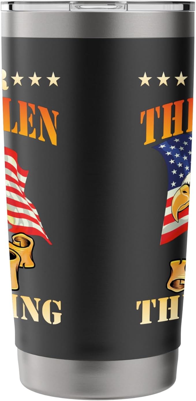 Honor The Fallen Thank The Living - Patriotic Memorial Day Stainless Steel Insulated Tumbler