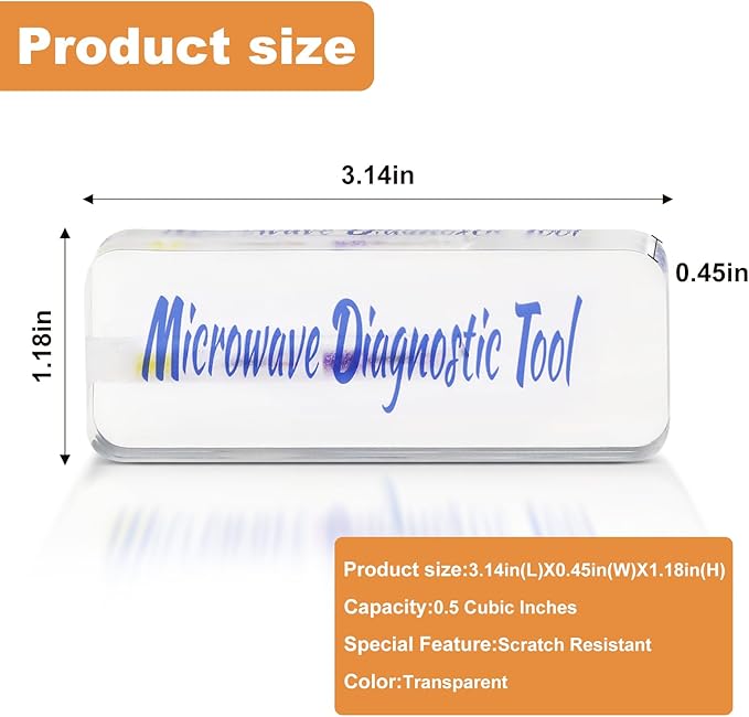4750 Microwave Diagnostic Tool - Microwave oven safety tester for Home/Commercial Microwave Oven Inspection (Square)