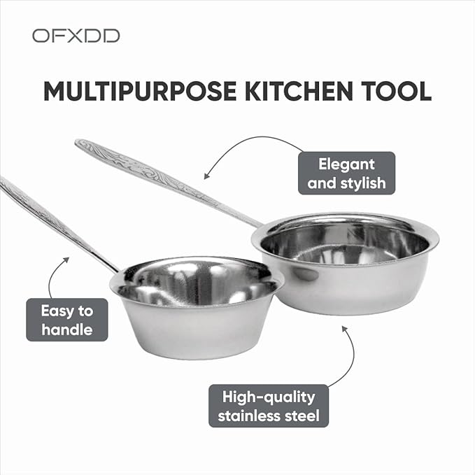 2 Pcs Cocotte 3.15 Inch and 2 Pcs Cocotte 3.54 Inch - Mini Cocotte with Handle - Ramekin for Baking Julienne, of Stainless Steel, Oven Safe, OFXDD