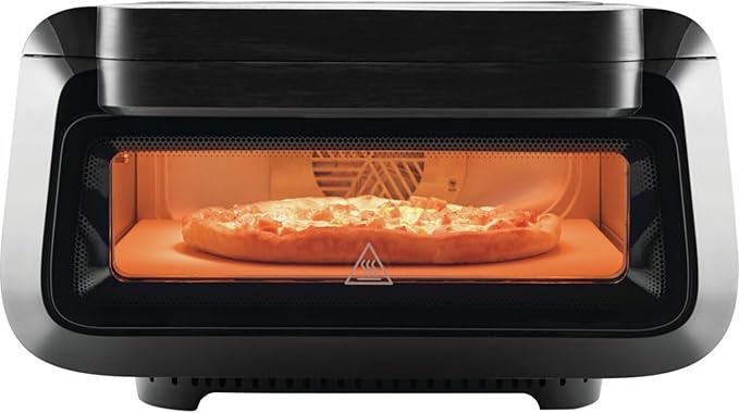 Frigidaire Electric Indoor Pizza Oven ??Reach Temperatures of 700째F ??Stone Bake 12??Pizzas in Minutes ??Portable Countertop Oven with Air Fry and Bake. Peel Included Model FRPO100B