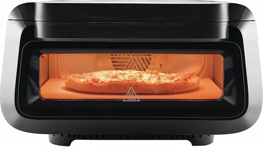 Frigidaire Electric Indoor Pizza Oven ??Reach Temperatures of 700째F ??Stone Bake 12??Pizzas in Minutes ??Portable Countertop Oven with Air Fry and Bake. Peel Included Model FRPO100B