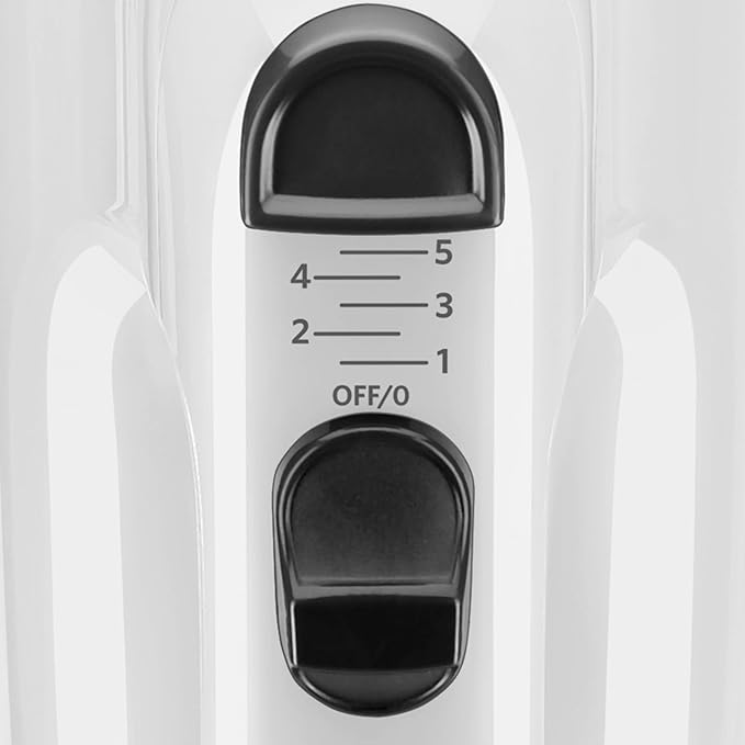 KitchenAid KHM512WH 5-Speed Ultra Power Hand Mixer, White, 8x7x5 (Pack of 2)